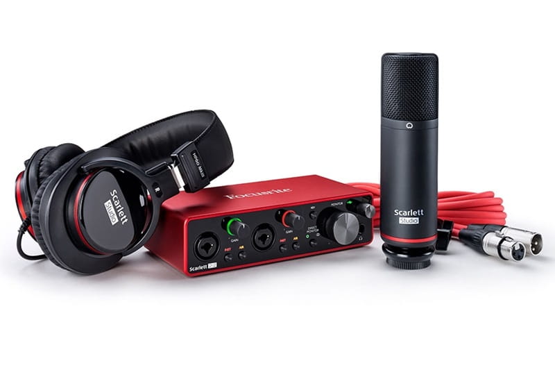 Внешняя звуковая карта focusrite scarlett 2i2 3rd gen