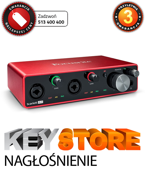 Звуковая карта focusrite 4i4