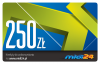 Karta pre-paid 250 PLN